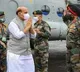 Rajnath Singh Shastra Pooja near China Border
