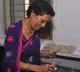 Actress Ramaprabha  casts her vote in panchayat elections