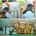 Devotes queued at temples in Telugu States