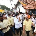 Jai Jagan slogans in Lokesh tour of East Godavari district