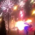 fireworks factory explodes in Russia sending thousands of rockets into the skies