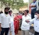 Kodali Nani and ministers observes ration supply through vehicle
