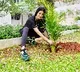 Actress Shruti Haasan participates in Green India Challenge