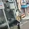Womens Narrow Escape Recorded in CCTV