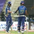 Mumbai Indians record their first win in IPL