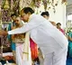 CM KCR attends Ganesh Pooja along with his family members