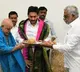 TTD Chairman and priests met CM Jagan and blessed