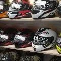 Center Orders on Helmets
