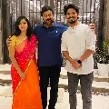 Life is beautiful fame Sudhakar met Megastar Chiranjeevi along with his wife Harika