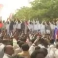 CPM Refuses Vijayasai Reddy Speach at Vizag Steel Plant