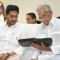 jagan offers prayers in church