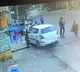 Speeding car rams into parking area in Nampally