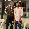 dhoni gives party to chahal