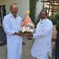 AP BJP President Somu Veerraju met actor Rajendra Prasad