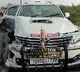 Yadadri district collector Anita Ramachandran escaped from an road accident