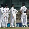1st Test Chennai aus score 386