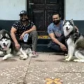 Manchu Manoj and Sai Dharam Tej arranged a date for their pets