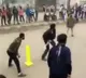 Farmers plays cricket on raids amidst protests