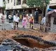 Miyapur prashanth nagar road suddenly pits down