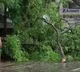 Man dies after electric pole falls on him