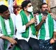 Nara Lokesh visits Prakasham district farmers