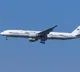 Air India One lands on Delhi International Airport