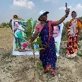 Famous youtuber and biggboss fame Gangavva plants saplings