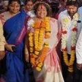 AP Assembly speaker Tammineni wife wins in Panchayat elections