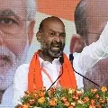 Vaman Raos murder is governments murder says Bandi Sanjay
