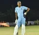 Minister Harish Rao plays cricket along with former Indian skipper Mohammed Azharuddin