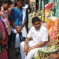 Vellampalli tour in Vijayawada West Constituency