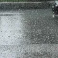 Unexpected rain in Hyderabada last night