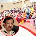 cyberabad cp vc sajjanar meeting with transgenders