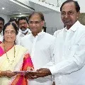 kcr give b form to subhabi