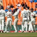 Team India in troubles at Motera