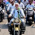 Vijaya Sai Reddy violates traffic rules