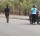 Police detained girls who collected money on road