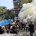 10 Dead In Myanmar As Police Fire To Break Up Protests