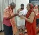 CPI Narayana met Swami Swaroopanandendra in Visakha Saharada Peetham