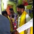 Balakrishna furious over an young man in Hindupur