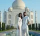 Allu Arjun Snehareddy 10th Marriage anniversary at Tajmahal