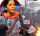Vizag steel plant workers fires on Nirmala sitharaman answer