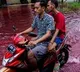 Blood Rain in Indonesia and People Says this is the World End