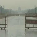 Sky turns dark as light rains hit Delhi and NCR
