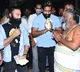 Manchu Vishnu and Navdeep offers special prayers at Simhachalam shrine