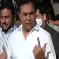 ktr casts his vote