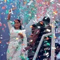 YS Sharmila held meeting with Khammam district leaders and fans