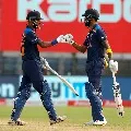 Team India posts huge total in Pune