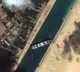 Satilite Pics Released of Suez Cannal Chip Struck