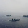 India and USA participates joint naval exercises in eastern Indian Ocean